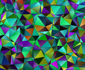 Obraz premium Triangular 3d, modern background