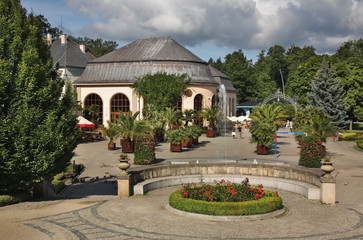 Obraz premium Pump room – Trinkhalle in Kudowa-Zdroj. Poland