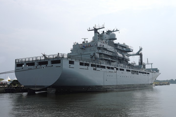 Versorgungsschiff der Deutschen Marine - Stockfoto