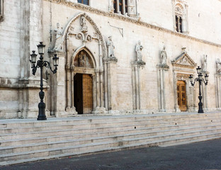 Fototapeta na wymiar Complesso dell'Annunziata Church - Sulmona, Italy