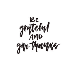 Thanksgiving Vector Lettering