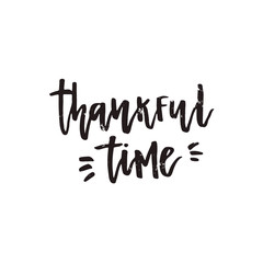 Thanksgiving Vector Lettering