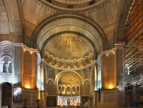 Cathedral of Saint Sava in Belgrade. Serbia