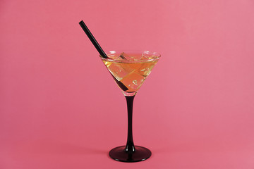 cocktail in pink