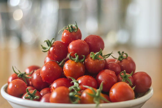 Cherry Tomatoes in Bowl