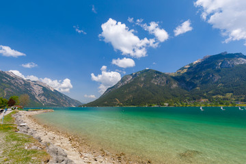 Lake Achensee at Pertisau, Austria