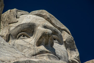 Mount Rushmore National Park, Jefferson detail