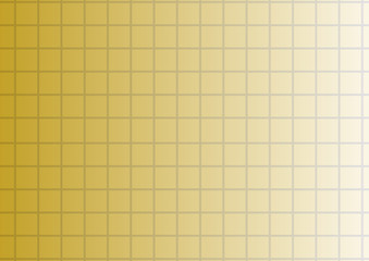 Vector golden gradient background with squares or cells