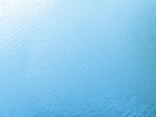 Rippling blue water by rain background