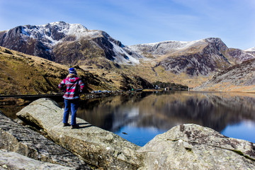 Snowdonia Lake Ogwen Valley