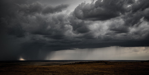 Storm over the plains of Colorado