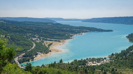 Fototapeta na wymiar Lac de Sainte-croix