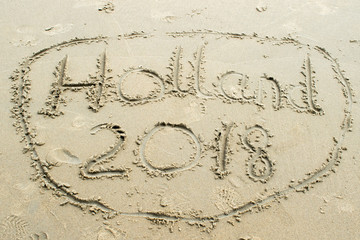 Am Strand in Holland