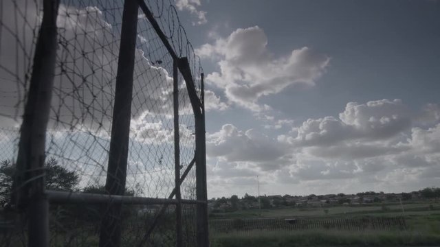 Soweto time laps of cars and sky daylight