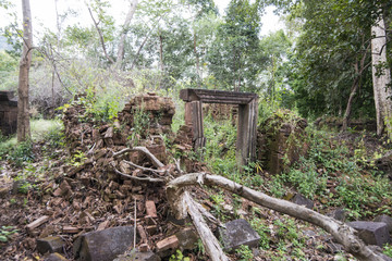 CAMBODIA SRA EM PRASAT NEAK BUOS KHMER TEMPLE