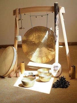 Sound healing instruments 