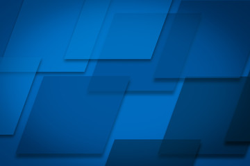 Obraz premium abstract blue background with lines. illustration technology design