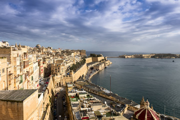 Obraz premium Grand Harbor of Valletta, Malta