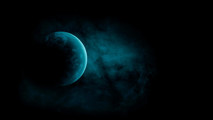 Earth from Space. Best Internet Concept of global business from concepts series. Elements of this image furnished by NASA. 3D illustration