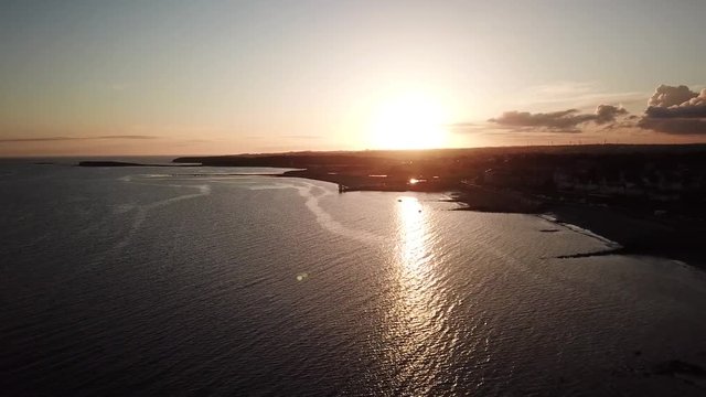 Golden hour at Salthill Galway
