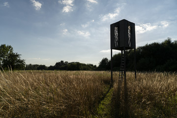 Jägerstand auf großer Lichtung