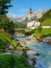 Fototapeta na wymiar Ramsau Berchtesgadener Land