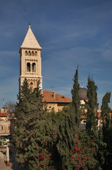 Fototapeta premium Lutheran Church of the Redeemer in Jerusalem. Israel