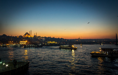 Ship on the Bosporus