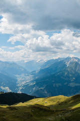 Fototapeta premium Alpejski krajobraz