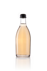 glass bottle isolated white