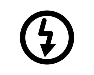 zigzag bottom arrow image vector icon logo symbol