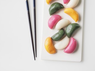 한국의 음식 송편, 바람떡 