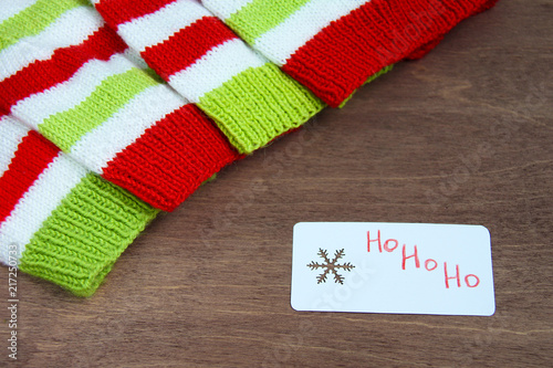 Colorful Christmas Red White And Green Knitted Patterns Of