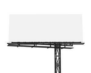 Obraz premium Blank Billboard Isolated