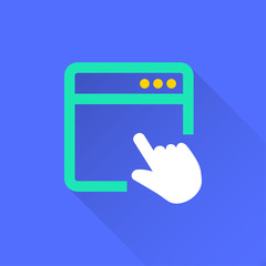 Browser vector icon.