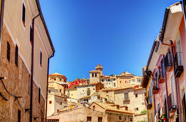 Cuenca cityscape, Castilla la Mancha, Spain