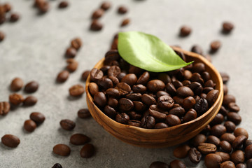 Coffee beans in bowl
