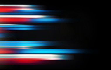 Flying Stripes of red, Blue and white