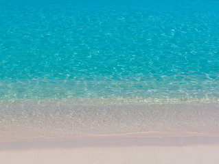 Sea water hitting the shore