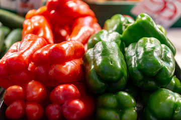 Fresh Organic Peppers
