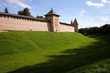 Fototapeta na wymiar TRavel to Russian city Novgorod
