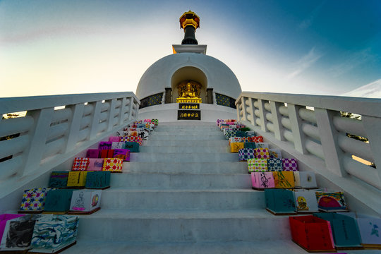 Light Ceremony at the Peace Pagode Vienna