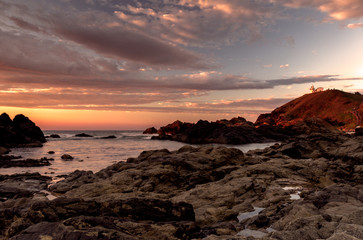 Lighthouse in the dawn light