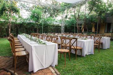 Wedding Flower Table Chair Decoration