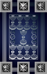 Graphical illustration of a Tarot card 7_2