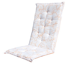 White pillow with decorative elements isolated on white with clipping path