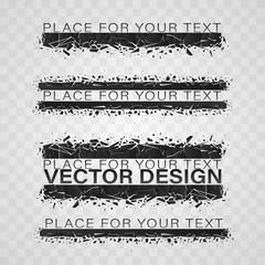 Obraz premium Abstract explosion of black glass.