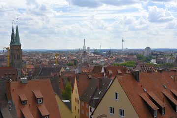 Nuremberg (vue panoramique)