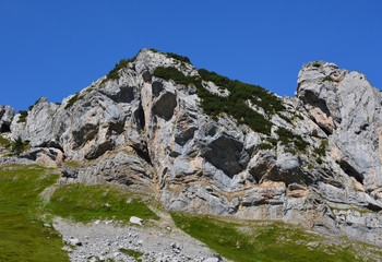 Bizarre Felsformationen, Urner Alpen