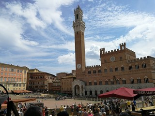 Obraz premium Piazza del Campo Siena